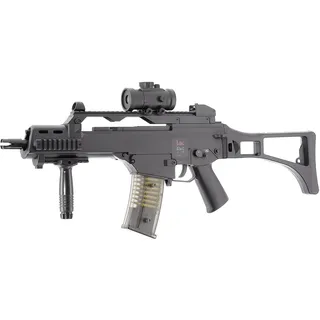 Heckler & Koch Softairgewehr Elektrisch AEG 6 mm Airsoft Gewehr, Schwarz