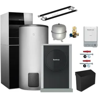 Buderus WLW196i.2-4 AR TP120 S+ Wärmepumpen-Paket WLW TP2 mit Warmwasserspeicher SH290 RS-B - 7739618656