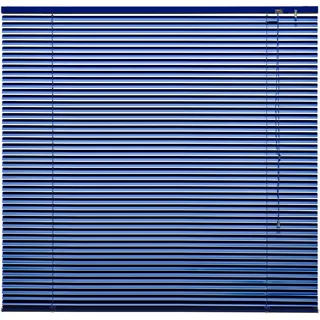 Alu Jalousie Aluminium Jalousette Klemmfix ohne Bohren Tür Fenster Rollo Lamellen Vorhang 10 Farben Breite 50 cm bis 240 cm Länge 130 cm 160 cm 220 cm Metall Klemmträger (140 x 160 cm Blau)