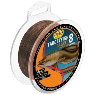 WFT TF8 Aal brown 160m 0,12mm 9kg - Aalschnur,
