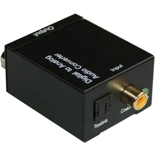 Value 14.99.3441 Cinch-Audio-Switch Schwarz