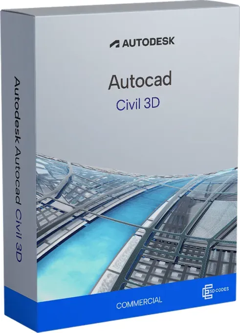 Autodesk Civil 3D Commercial – Kommerzielle Lizenz für Windows