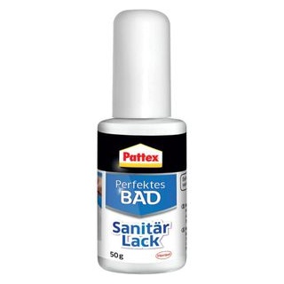 Pattex Perfektes Bad Sanitärlack weiß, 50g