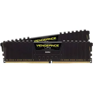 64GB (2x32GB) DDR4 2666MHz C16 - Schwarz