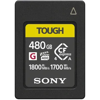 Sony CFexpress 480GB Typ A Tough 1700MB/s 50,00 € Cashback
