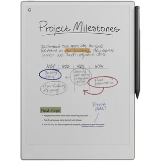 reMarkable RM81C-1000NW Paper Pro + MarkerPlus Grafiktablet, Schwarz