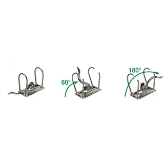 Leitz Qualitäts-Ordner, 20er Pack, das Original, DIN A4 Aktenordner schmal, 5 cm breit, Wolkenmarmor-Papier, Recycling-Ordner, Blauer Engel, Mit 180° Mechanik, Höchste Stabilität, Braun, 10505075