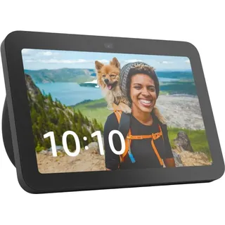 Amazon Echo Show 8 (3. Gen) + Smarter HD-Touchscreen mit 3D-Audio, Smart-Home-Hub und Alexa | Anthrazit