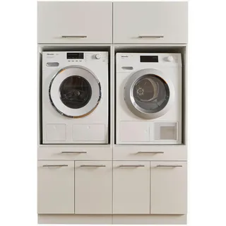 laundreezy Mehrzweckschrank-Set »LAUNDREEZY LDSK3«, Weiß