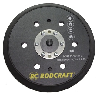 RODCRAFT 150 mm Klett Teller 15 Loch