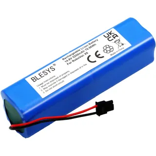BLESYS Ersatzakku für Eufy RoboVac X8 Hybrid, X8 Pro Saugroboter 14,6V 5200mAh PA61 Roboterstaubsauger