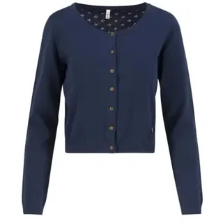 Blutsgeschwister Cardigan Welcome to the Crew - little blue flower XL