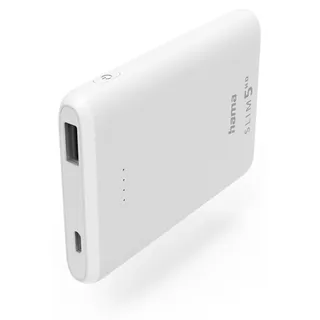 Hama Power Pack Slim 5HD weiß