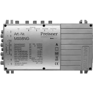Televes Multischalter mit Netzteil MS58NG