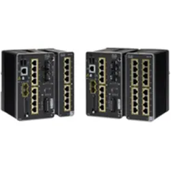 Cisco IE-3300-8P2S-E Rugged Series Switch (10 Ports), Netzwerk Switch, Schwarz