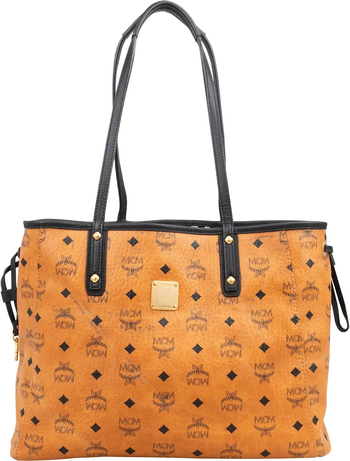 MCM MCM Monogram Visetos Liz Reversible Shopper Shoulder Bag Koffer24