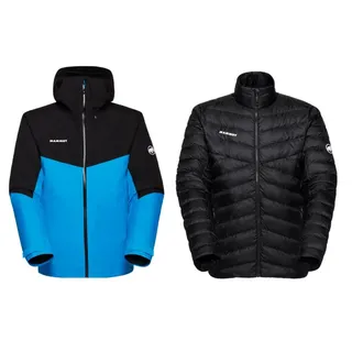 Hoodie Jacket Men glacier blue/black M