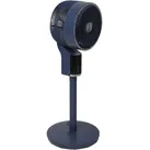 Be Cool BC18ST2402 Ventilator Design-Standventilator 26cm mit 3D Oszillation und Aromabox, blau, Ventilator, Blau