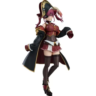 Max Factory Hololive Production Dekofigur Figma Houshou, 13 cm, Marineblau