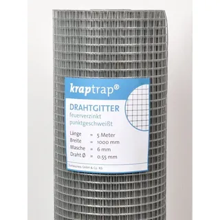 KrapTrap Volierendraht feinmaschig 5 m x 1 m