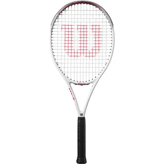 Wilson Pro Staff Precision RXT 105 Tennis Racket, Weiß/Schwarz/Rot