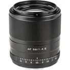 Viltrox FE-56MM STM APS-C, auto focus prime lens with large aperture, for Sony E mount, 56mm/f1.4 (Sony E, APS-C / DX), Objektiv, Schwarz