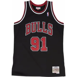 Mitchell & Ness Mitchell - Ness Dennis Rodman #91 black|red -