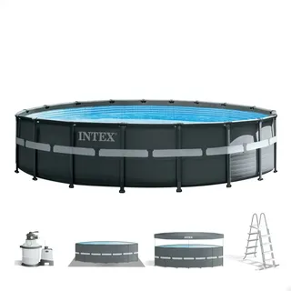 Intex Ultra XTR Frame Pool Set 549 x 132 cm inkl. Sandfilterpumpe 26330GN