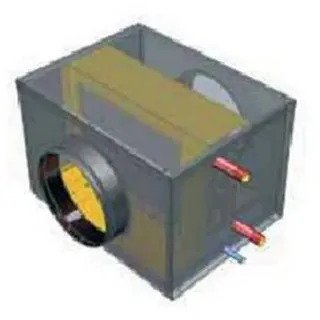 s & p (soler & palau) BA-AF 500 L Kühlregister Kaltwasser DN500