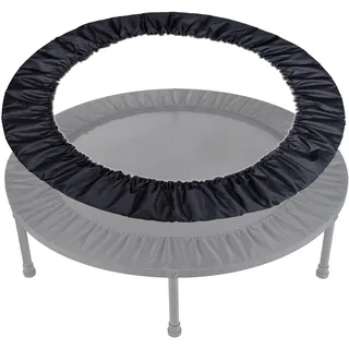 APJJ Trampolin Randabdeckung 81-152cm, Indoor Erwachsene Fitness Umrandung, Wasserdichtes Oxford-Tuch ZubehöR Ersatzteile, Schwarz, 38in 96cm