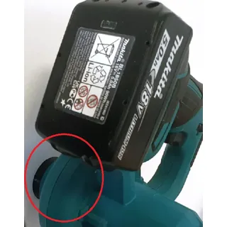 Wandhalterung passend für  Makita DUB185 /186 Gebläse 18V Laubbläser Laubbläser