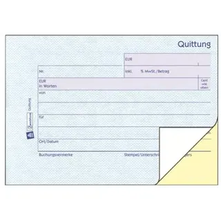 Avery Zweckform - Quittung - 40 Blatt - A6 - Kopie
