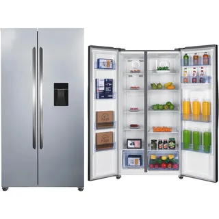 PKM KS6.12D Side-by-Side (439 l, 1770 mm hoch, Silber)