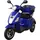 E-Trike 25 V.2 1000 Watt 25 km/h blau