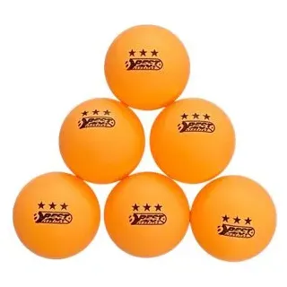 Best Sporting Tournament Tischtennisbälle 6 Stück orange 4 CM
