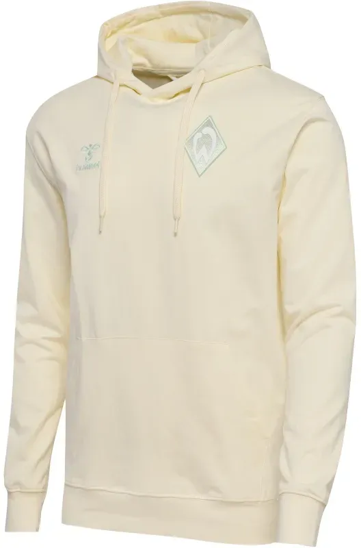 hummel SV Werder Bremen Travel Hoodie 2024/25 9388 - marshmallow wo sponsor S