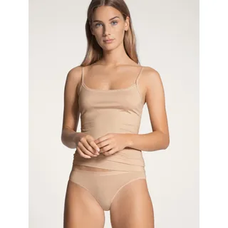 CALIDA Natural Comfort Spaghetti-Top Beige S