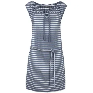 VENICE BEACH Jerseykleid Shirtkleid Blau/Weiß Gestreift 38