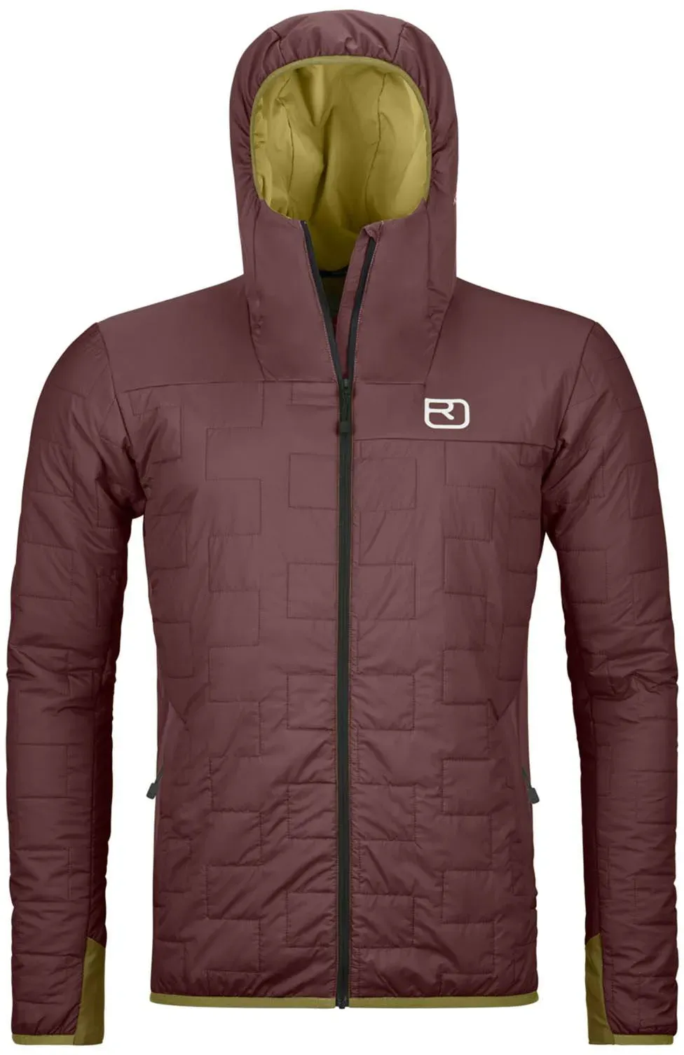 Ortovox Swisswool Piz Badus Jacket Isolationsjacke Herren winetasting- Gr. M