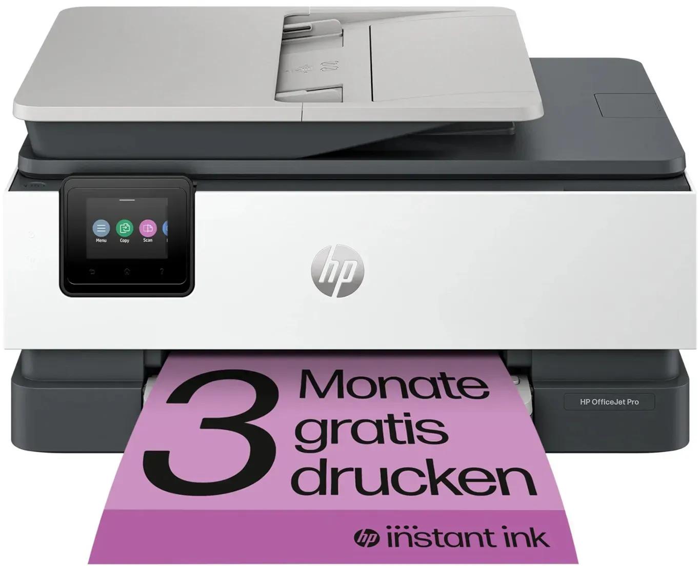 HP Aktion % | Officejet Pro 8122e 3in1 - Multifunktionsdrucker Drucken, Kopieren, Scannen, Farbe, inkl. 3 Monate Instant Ink