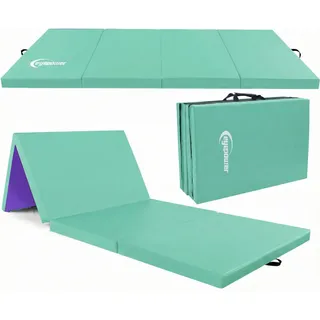 Eyepower Gymnastikmatte Klappbar 180 x 60 x 5 cm Mint