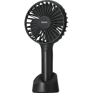Hama Tragbarer Handventilator, Ventilator, Schwarz