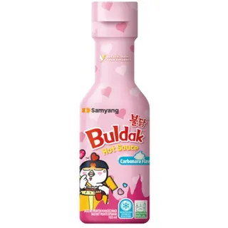 Samyang Buldak scharfe Sauce Carbonara Pink 165ml/200g