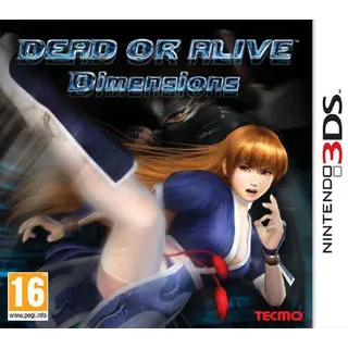 Dead Oder Alive DOA Abmessungen Nintendo 3DS NINTENDO