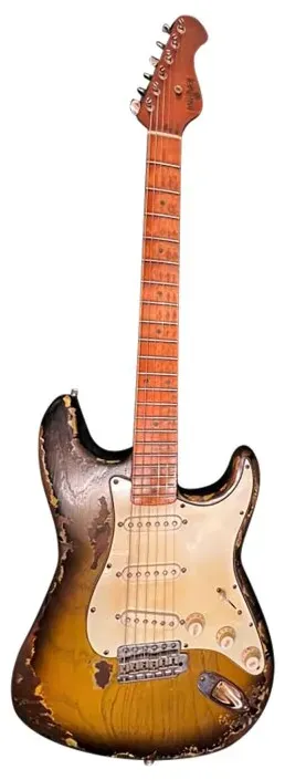 Maybach Stradovari Masterbuilt by Nick Page 2-Tone Sunburst Heavy Relic