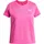 Tech Kurzarm-T-Shirt Pink/White M