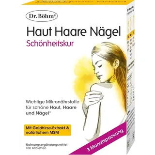 Apomedica Pharmazeutische Produkte GmbH Dr. Böhm Haut Haare Nägel Schönheitskur Tabletten