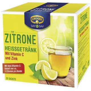 Krüger Zitrone Heißgetränk 20 x 8 g