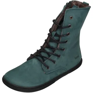 KOEL Damen Barefoot Booties mit Lammwolle FARO Turquoise, Größe:40 EU - 40 EU