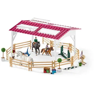 Schleich Horse Club Reitschule mit Reiterinnen und Pferden 42389